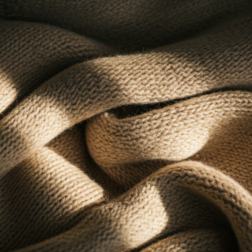 Warm knit editorial banner